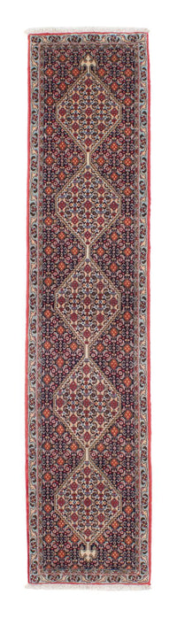 Tapis de couloir Tapis persan - Classique - 253 x 53 cm - rouge foncé