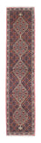 Tapis de couloir Tapis persan - Classique - 253 x 53 cm - rouge foncé