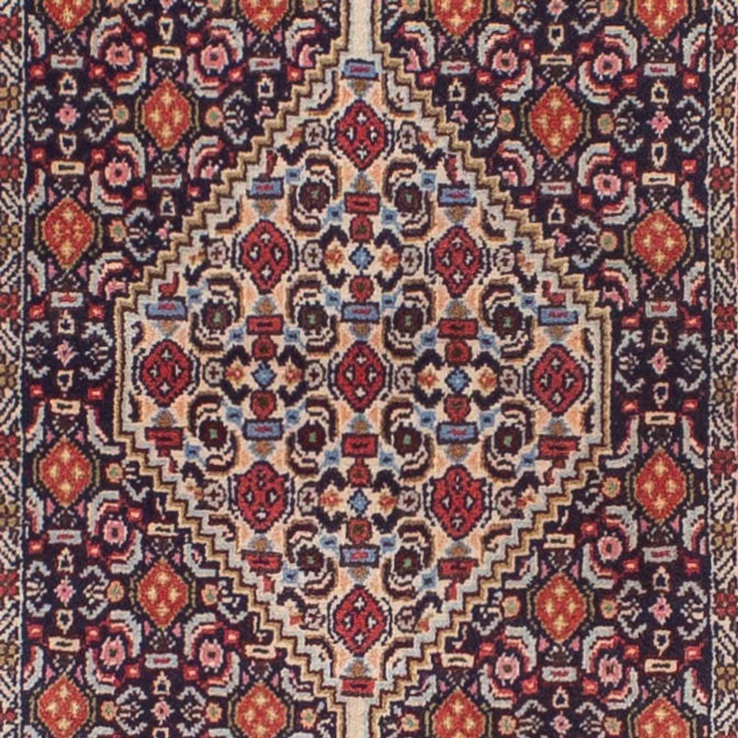 Tapis de couloir Tapis persan - Classique - 253 x 53 cm - rouge foncé