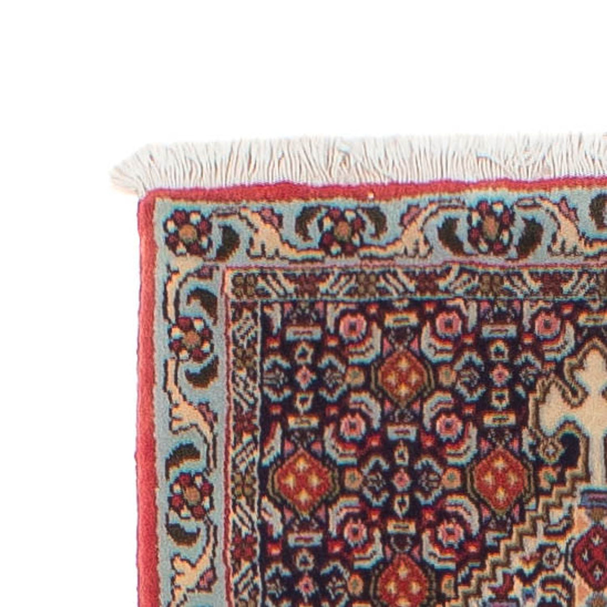 Tapis de couloir Tapis persan - Classique - 253 x 53 cm - rouge foncé