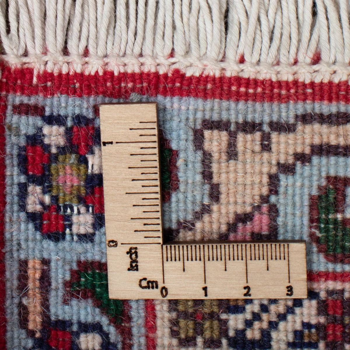 Tapis de couloir Tapis persan - Classique - 253 x 53 cm - rouge foncé