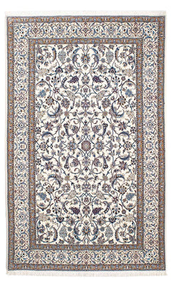 Tapis persan - Nain - Premium - 200 x 123 cm - beige