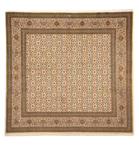 Tapis persan - Tabriz carré  - 248 x 243 cm - beige
