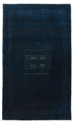 Tapis Ziegler - 132 x 75 cm - bleu foncé