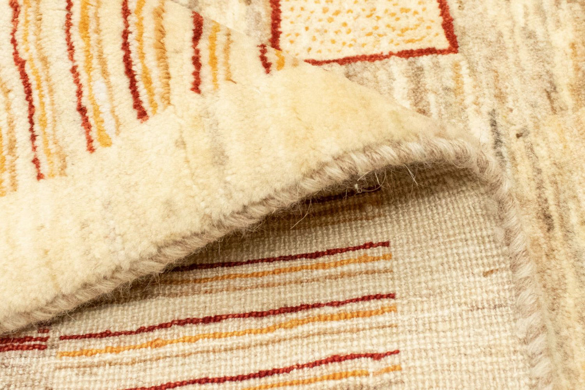 Tapis Gabbeh - Loribaft Persan - 240 x 197 cm - beige