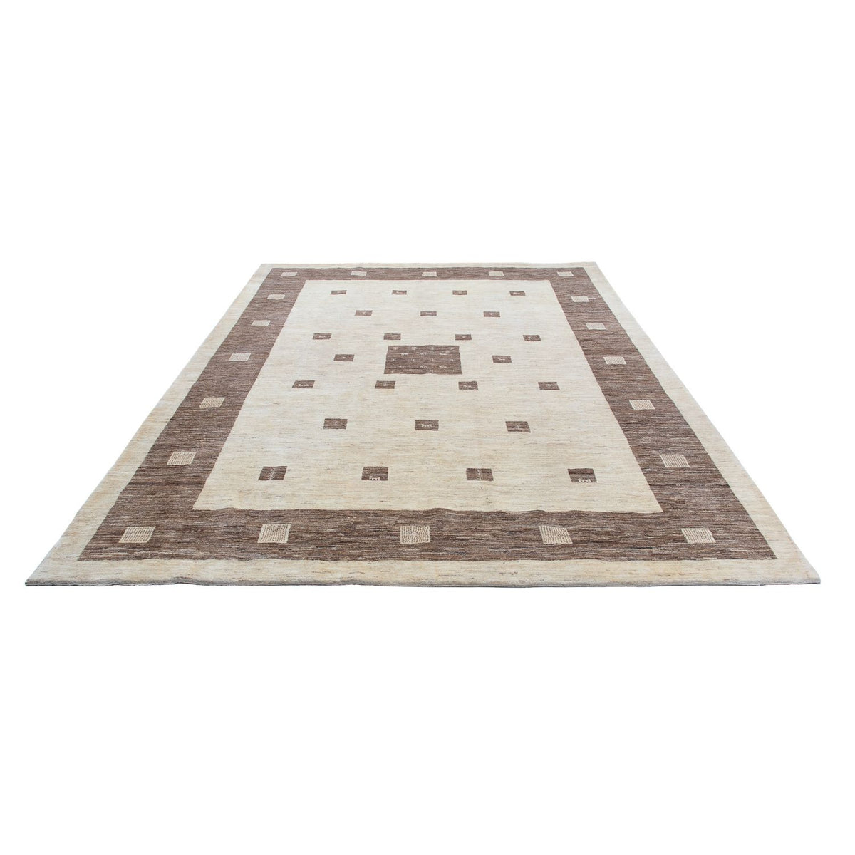 Tapis Gabbeh - Loribaft Persan - 340 x 250 cm - beige