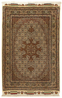Tapis persan - Tabriz - Royal - 124 x 80 cm - beige