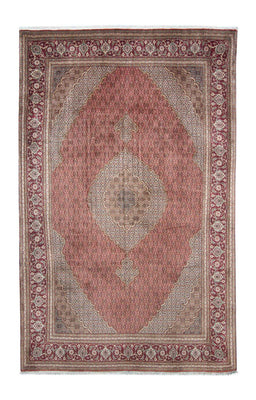 Tapis persan - Tabriz - 303 x 200 cm - rouge clair