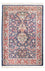 Tapis persan - Ghom - 118 x 80 cm - bleu foncé