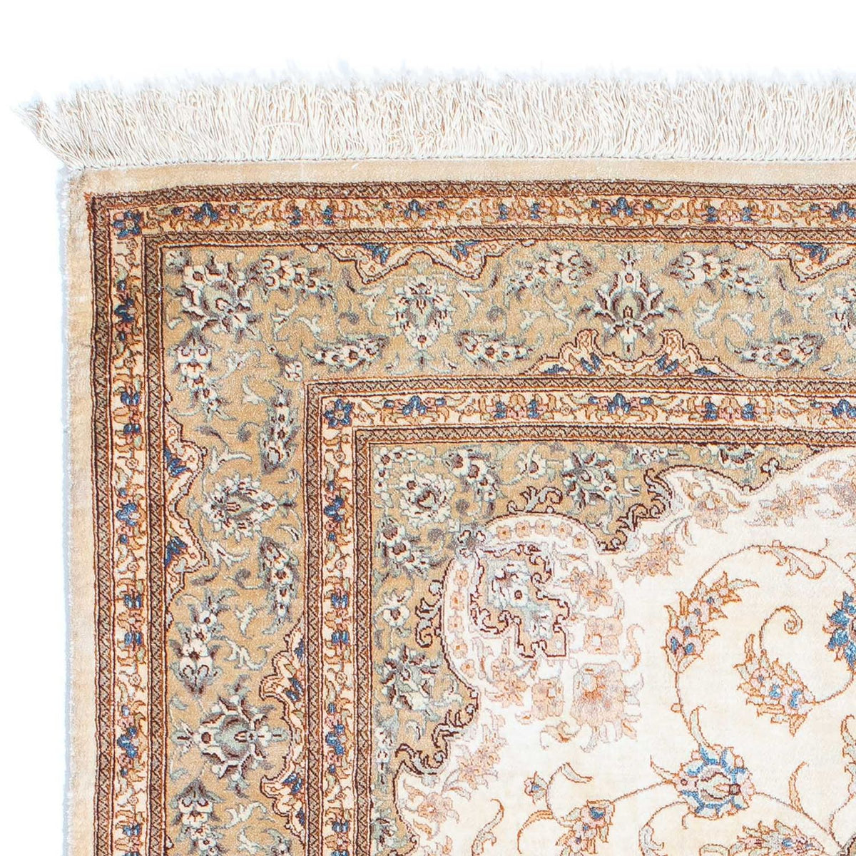 Tapis persan - Ghom - 150 x 88 cm - beige