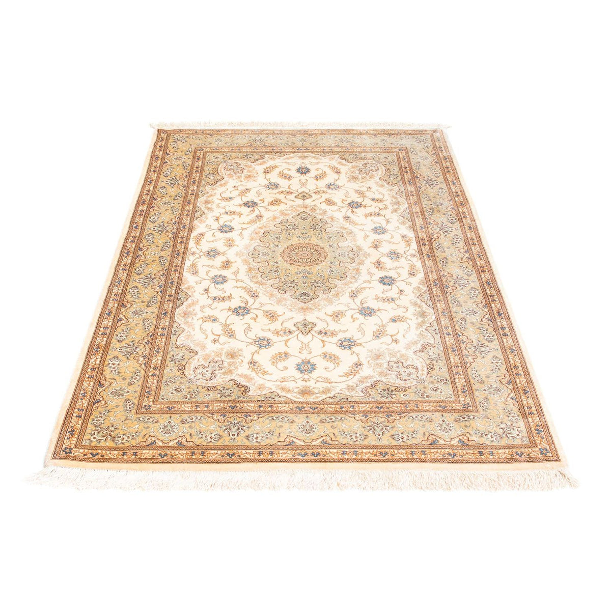 Tapis persan - Ghom - 150 x 88 cm - beige
