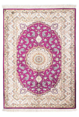Tapis persan - Ghom - 146 x 102 cm - violet