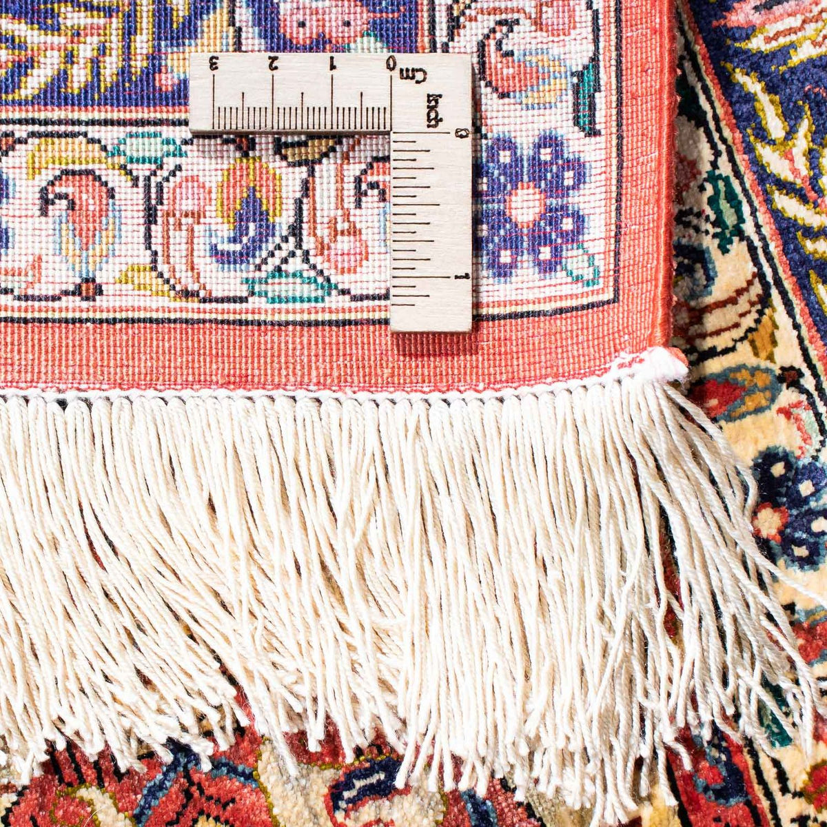 Tapis persan - Ghom - 150 x 98 cm - rouge