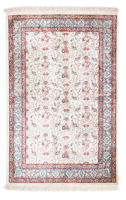Tapis persan - Ghom - 157 x 99 cm - beige