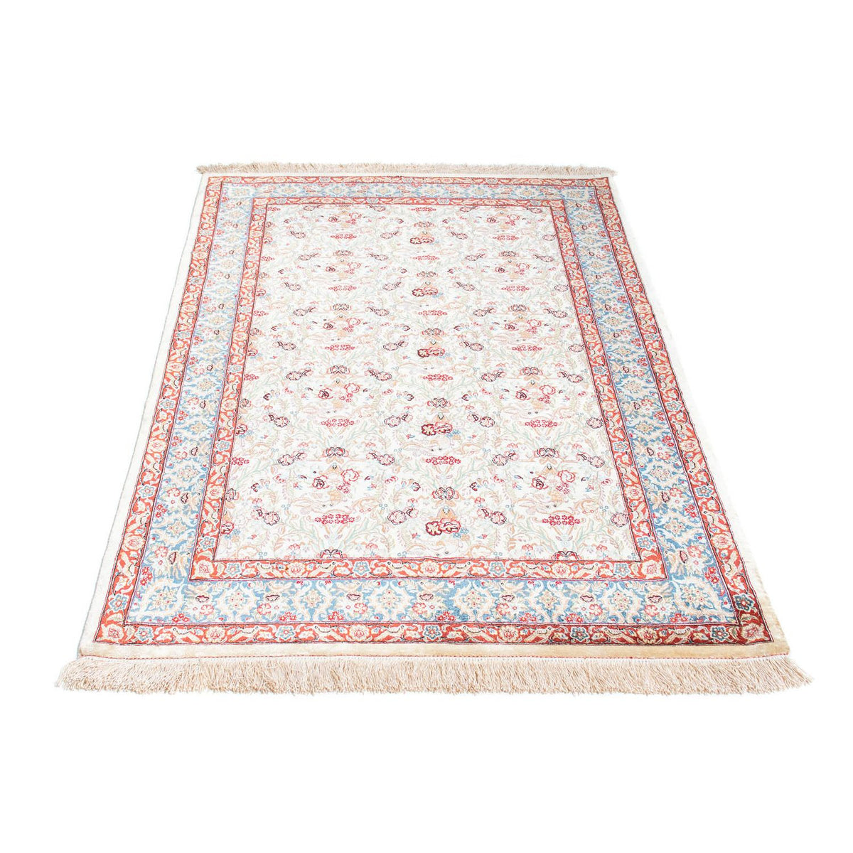 Tapis persan - Ghom - 157 x 99 cm - beige