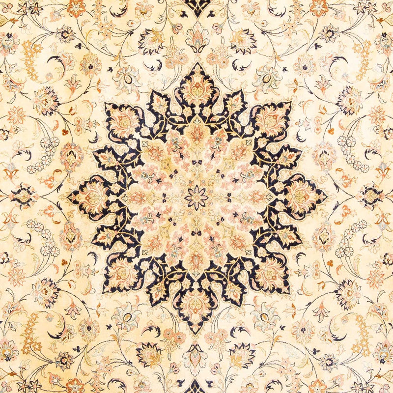 Tapis persan - Ghom - 297 x 194 cm - beige