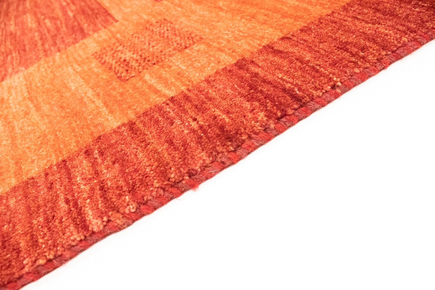 Tapis Gabbeh - Loribaft Persan - 247 x 171 cm - rouge