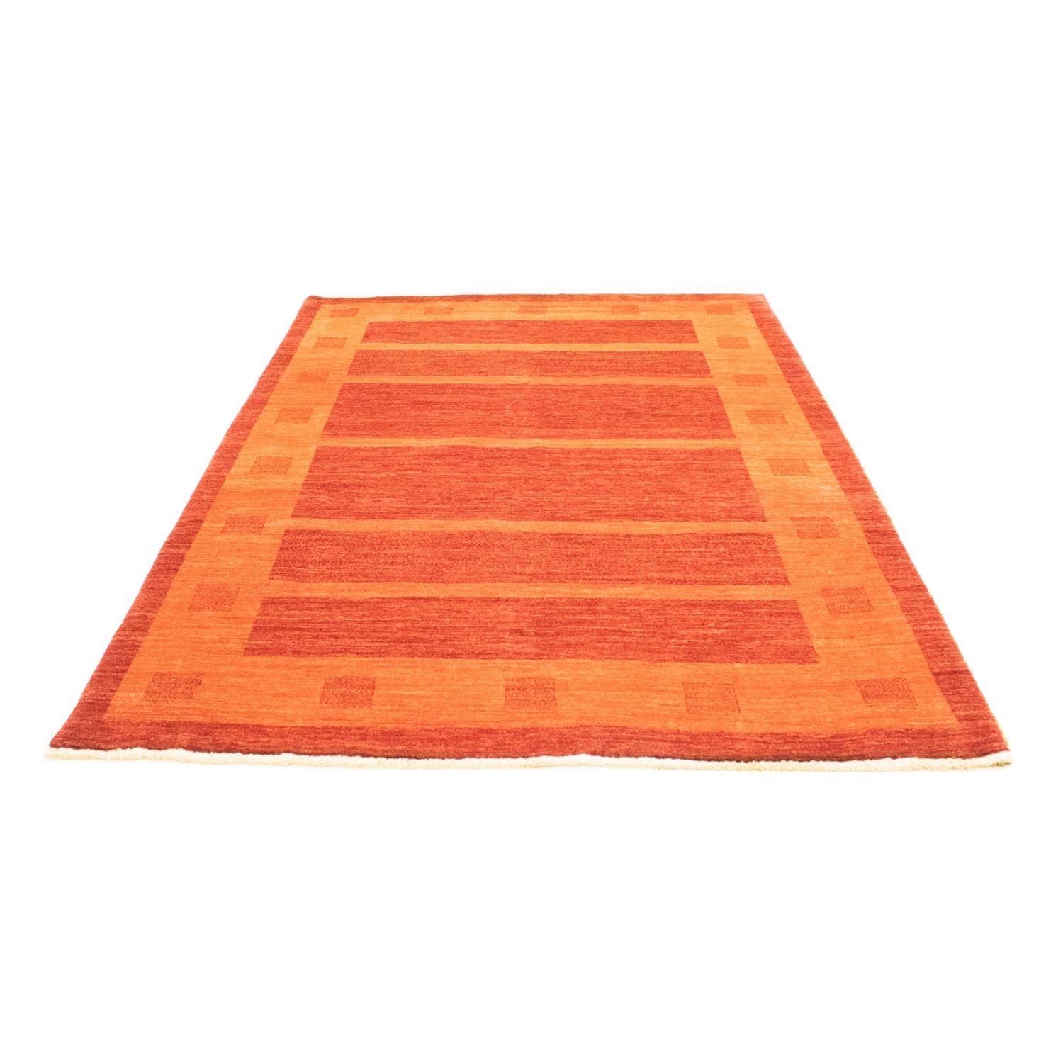 Tapis Gabbeh - Loribaft Persan - 247 x 171 cm - rouge