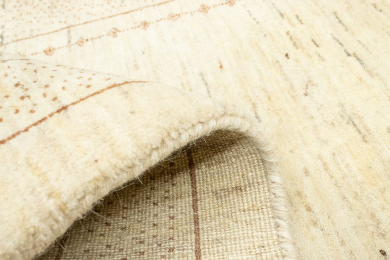 Tapis de couloir Tapis Gabbeh - Loribaft Persan - 185 x 85 cm - beige