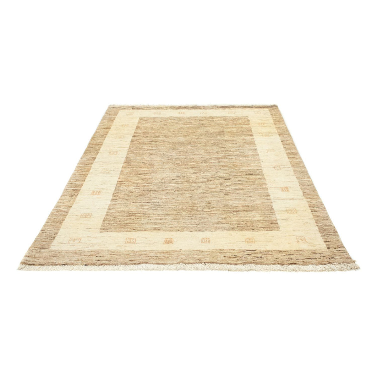 Tapis Gabbeh - Loribaft Persan - 194 x 141 cm - beige