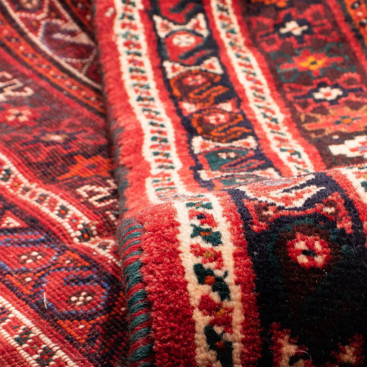 Tapis persan - Nomadic - 267 x 192 cm - rouge foncé