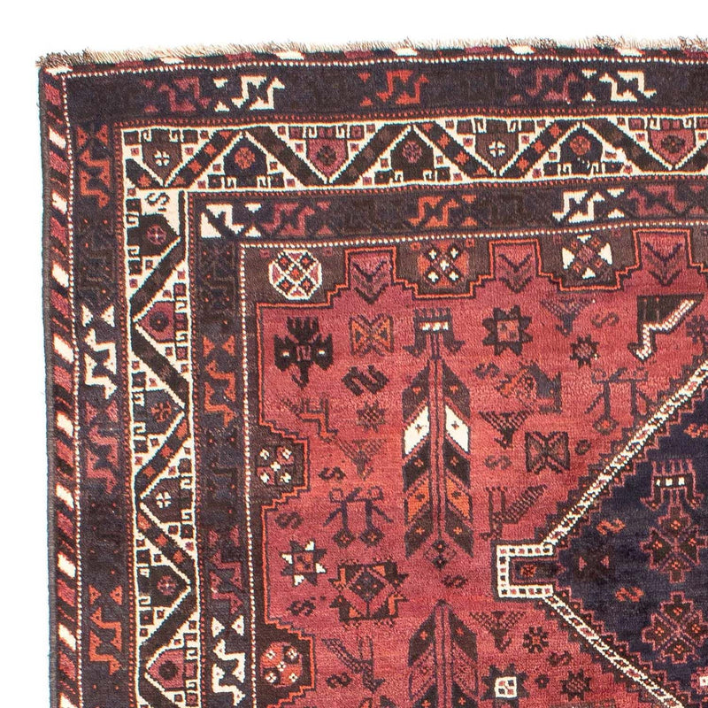 Tapis persan - Nomadic - 303 x 206 cm - rouge foncé