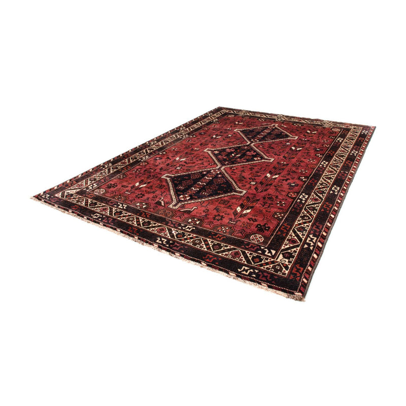 Tapis persan - Nomadic - 303 x 206 cm - rouge foncé
