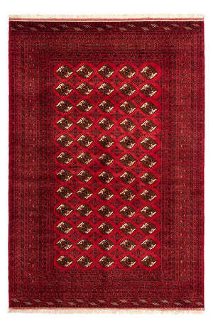 Tapis persan - Nomadic - 290 x 203 cm - rouge foncé