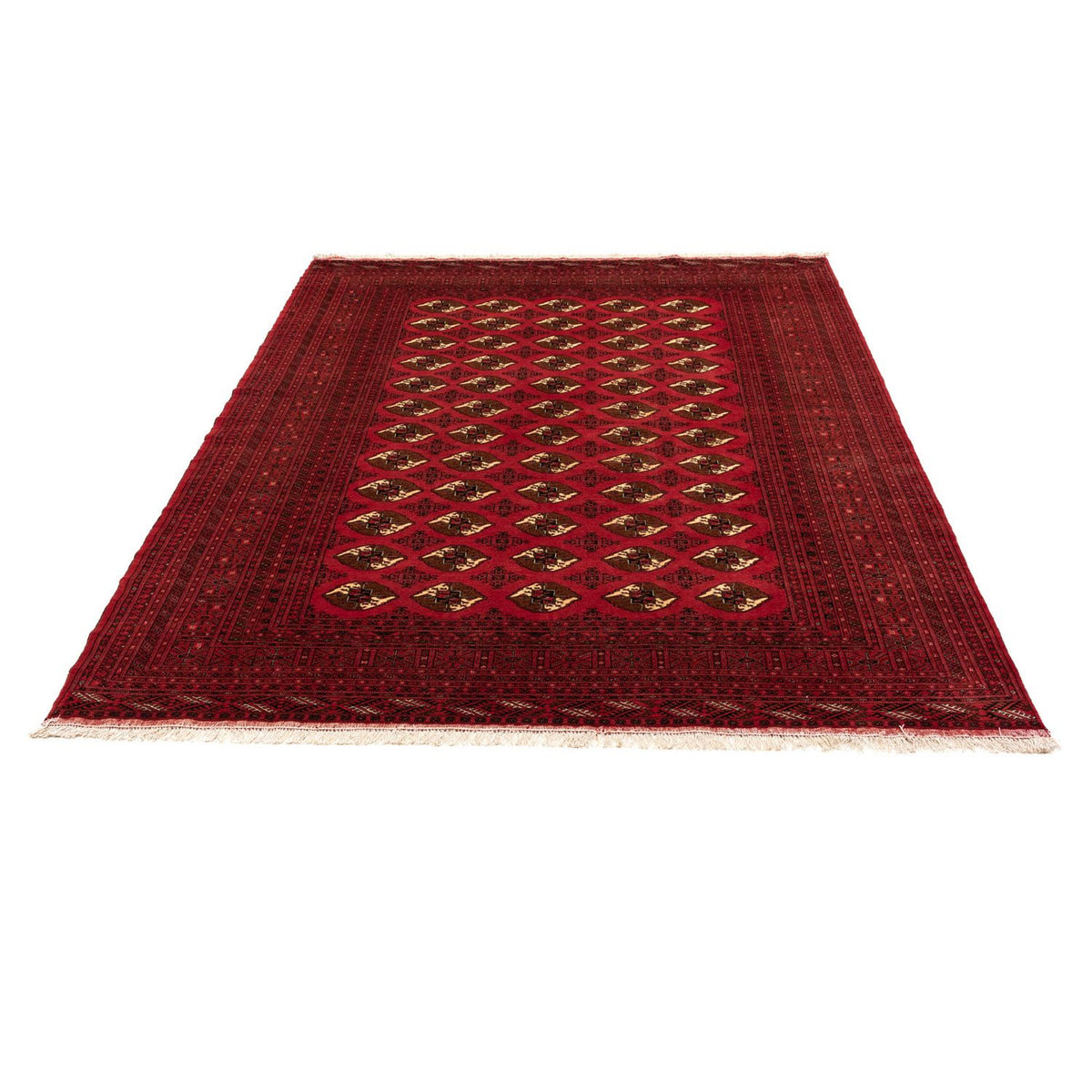 Tapis persan - Nomadic - 290 x 203 cm - rouge foncé