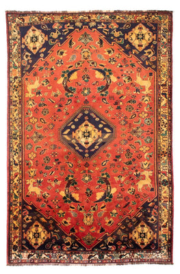 Tapis persan - Nomadic - 320 x 212 cm - rouge