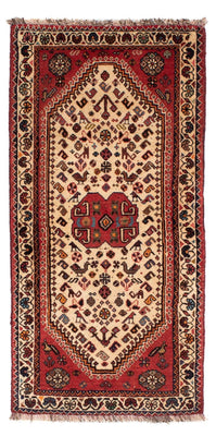 Tapis persan - Nomadic - 154 x 77 cm - beige