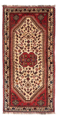 Tapis persan - Nomadic - 154 x 77 cm - beige