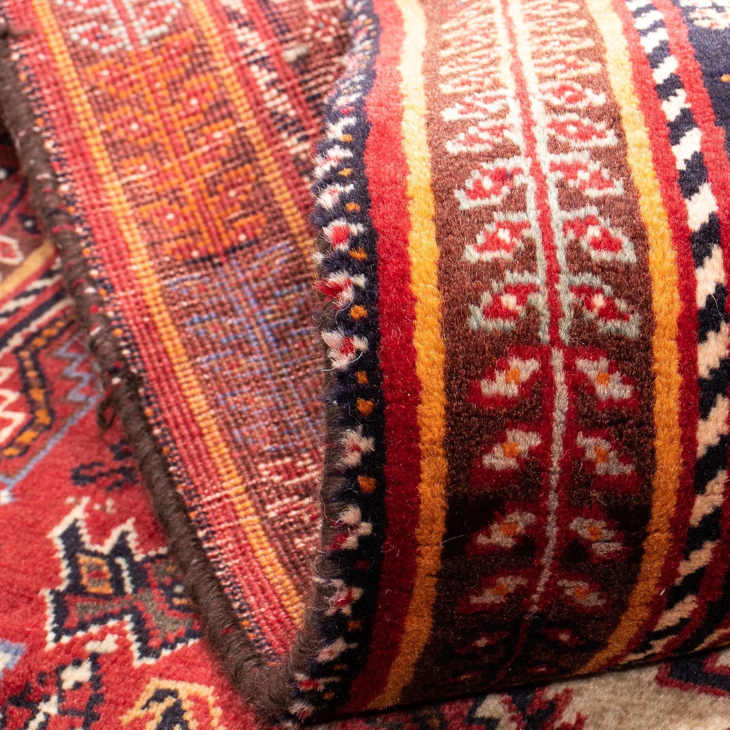 Tapis de couloir Tapis persan - Nomadic - 266 x 97 cm - rouge