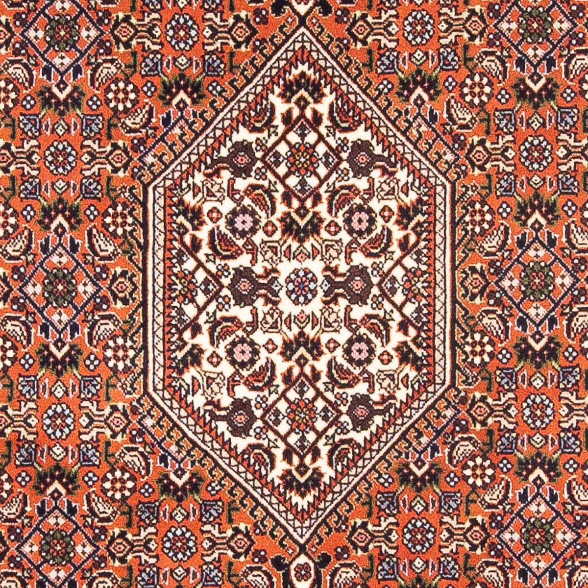 Tapis persan - Bidjar - 169 x 105 cm - saumon