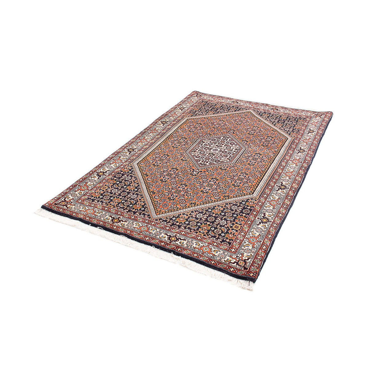 Tapis persan - Bidjar - 169 x 105 cm - saumon