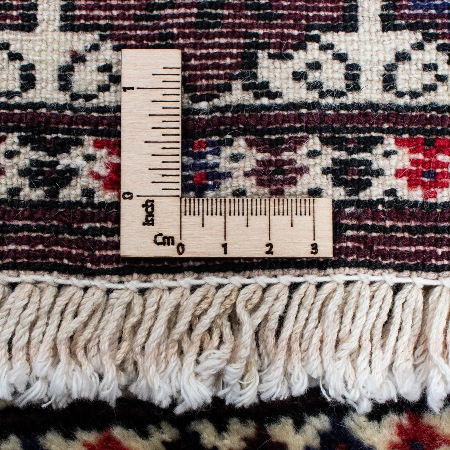 Tapis Turkaman - 133 x 86 cm - multicolore