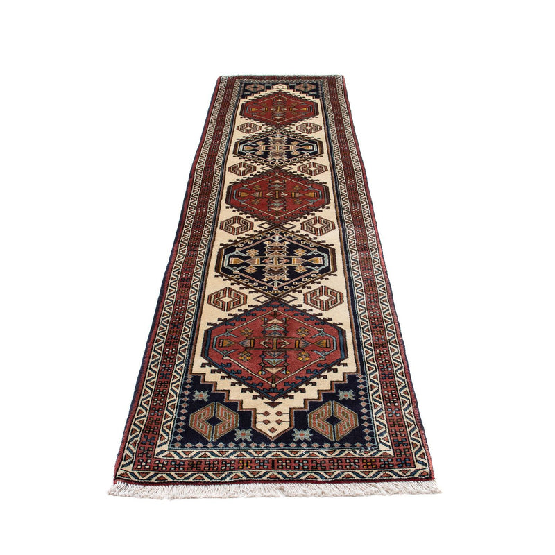 Tapis de couloir Tapis persan - Nomadic - 287 x 67 cm - beige