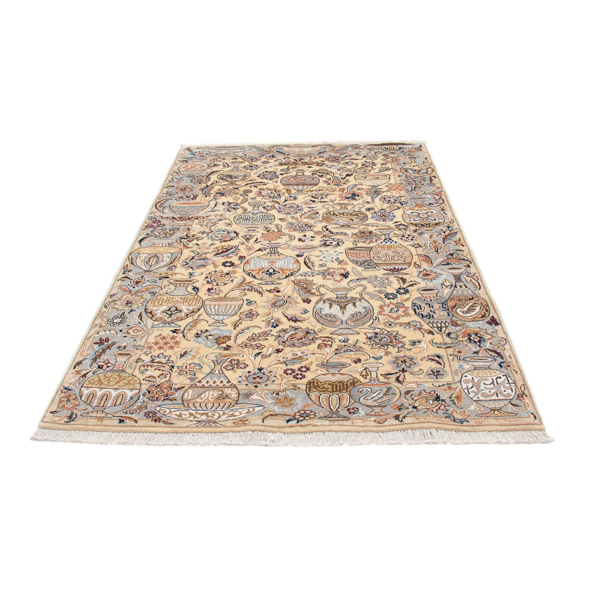 Tapis persan - Classique - 202 x 128 cm - beige