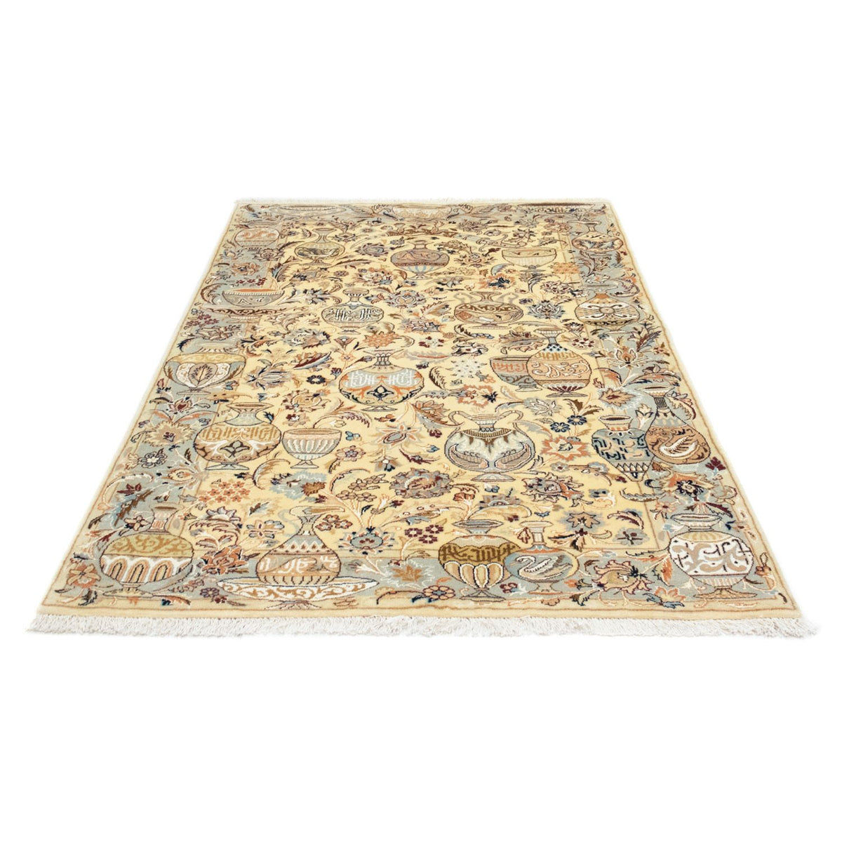 Tapis persan - Classique - 202 x 128 cm - beige