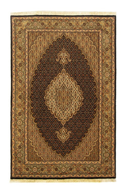 Tapis persan - Tabriz - Royal - 159 x 101 cm - noir