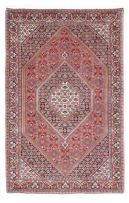 Tapis persan - Bidjar - 176 x 110 cm - rouge