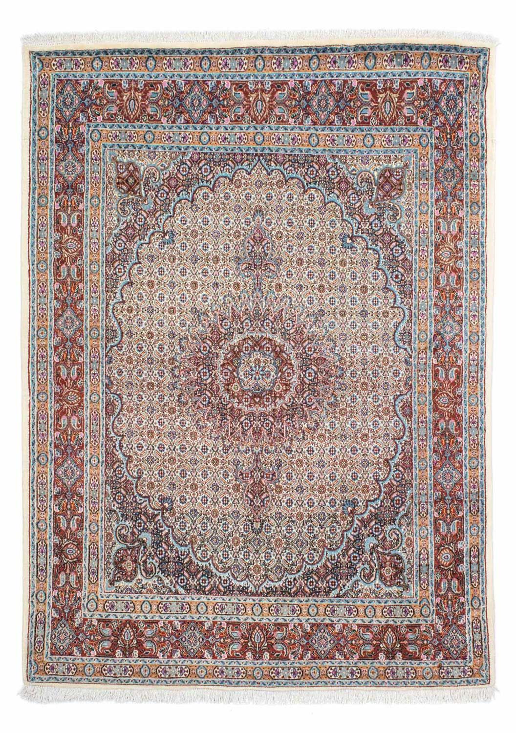 Tapis persan - Classique - 201 x 146 cm - beige