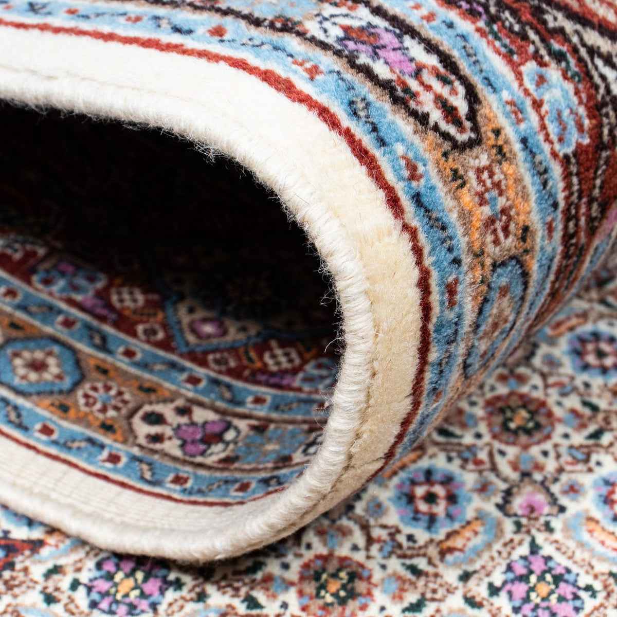 Tapis persan - Classique - 201 x 146 cm - beige