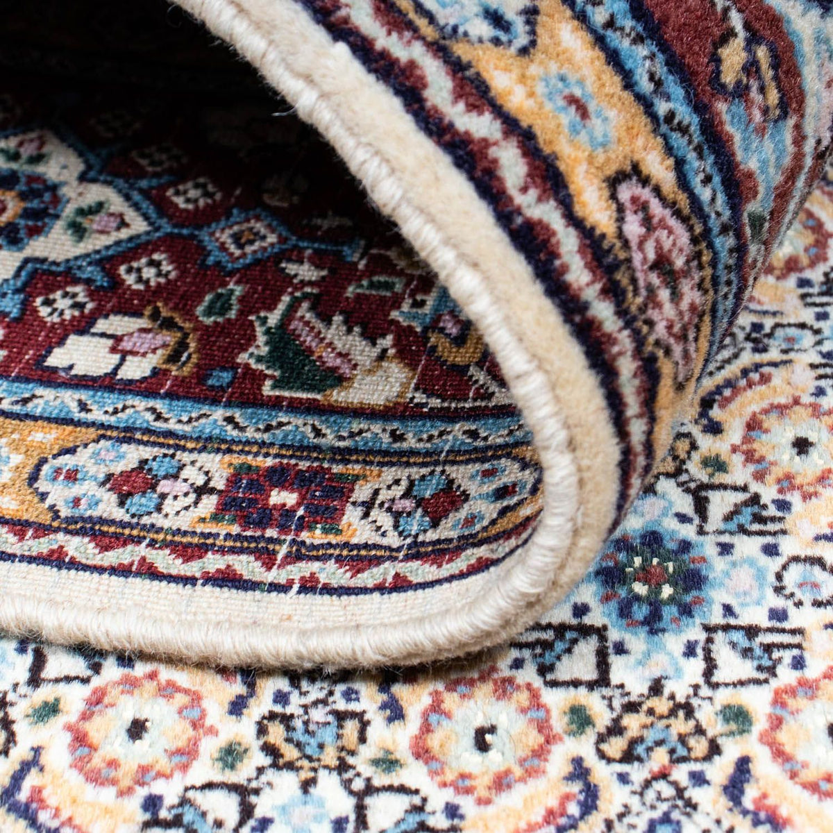 Tapis persan - Classique carré  - 188 x 151 cm - beige