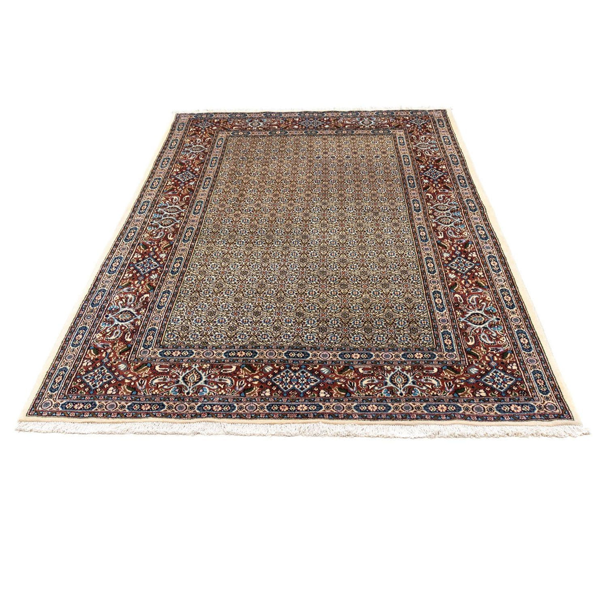 Tapis persan - Classique - 242 x 155 cm - beige
