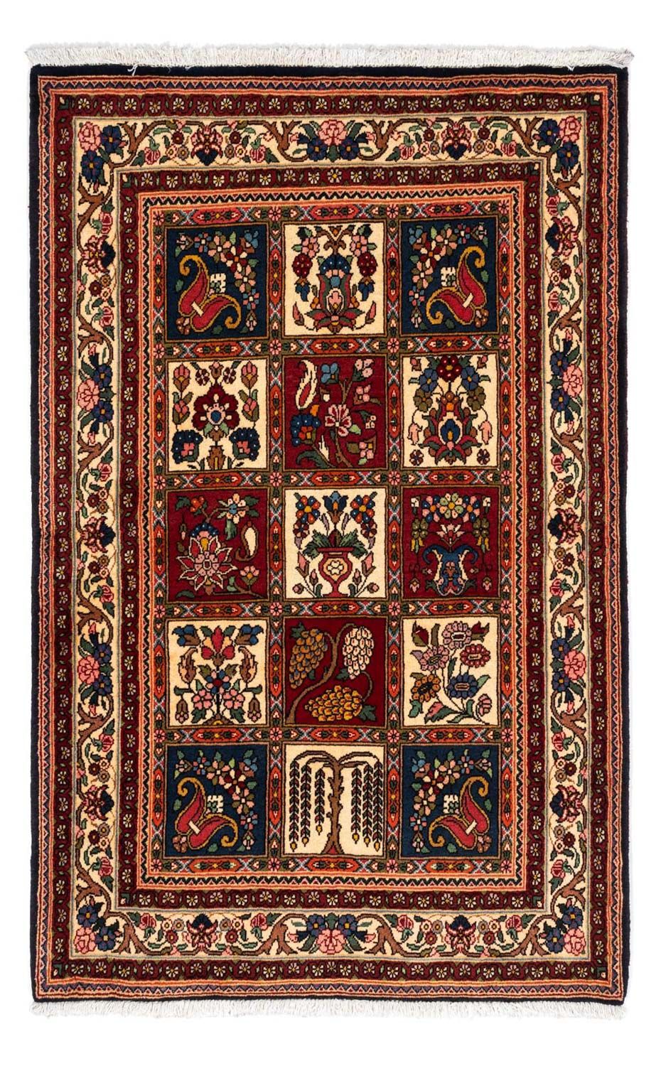 Tapis persan - Nomadic - 150 x 103 cm - bleu foncé