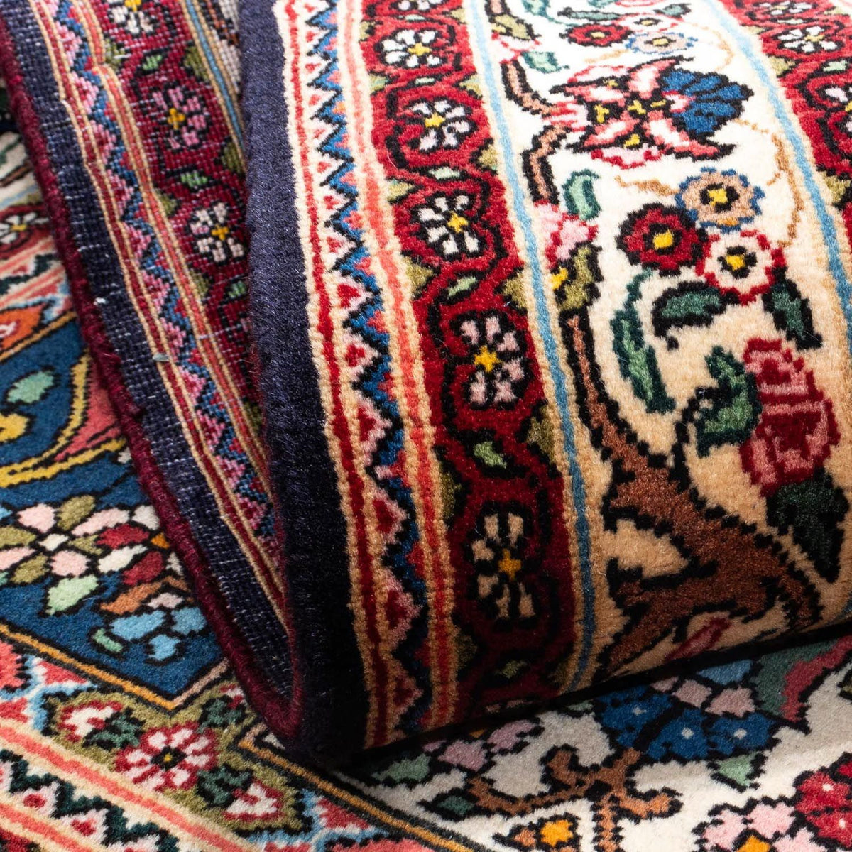 Tapis persan - Nomadic - 150 x 103 cm - bleu foncé