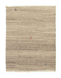 Tapis Gabbeh - Persan - 105 x 83 cm - beige