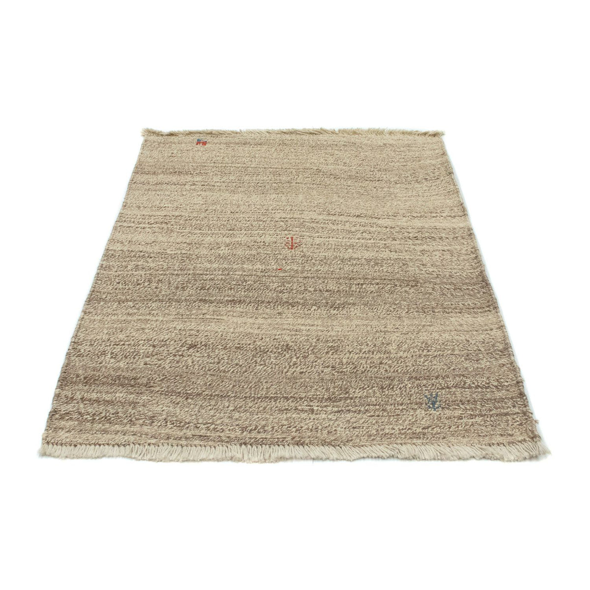 Tapis Gabbeh - Persan - 105 x 83 cm - beige