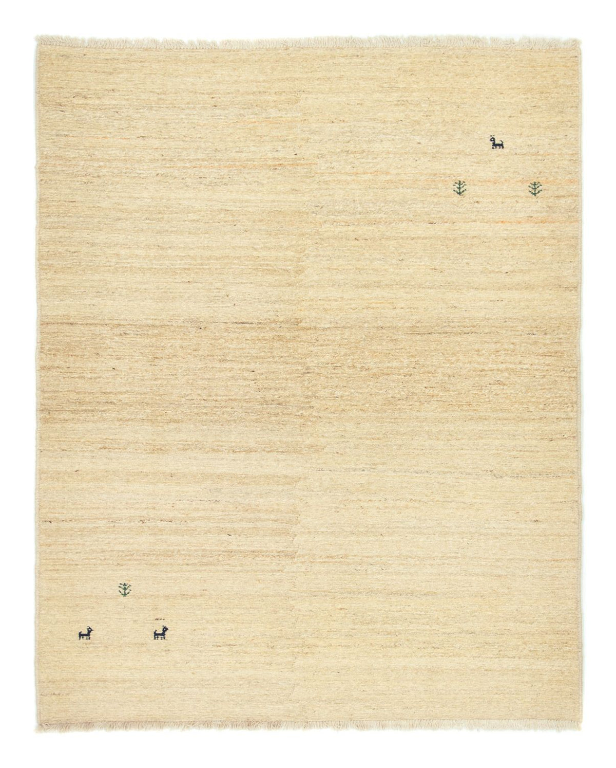 Tapis Gabbeh - Persan - 175 x 143 cm - multicolore